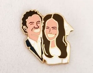 Pin op maat